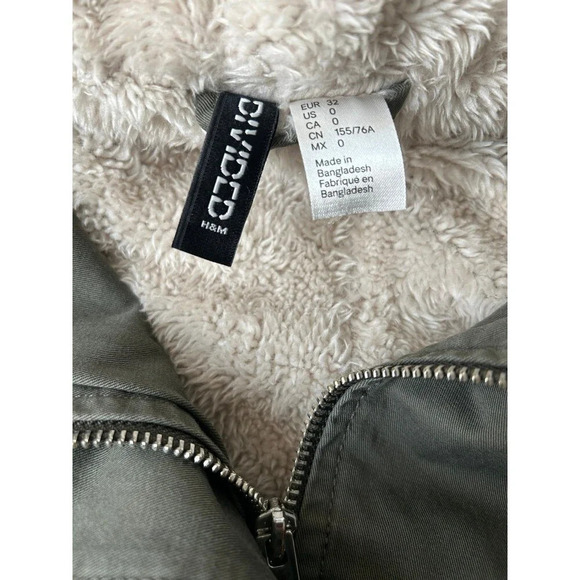 H&M Divided Women’s Jacket size 0 - Picture 3 of 8